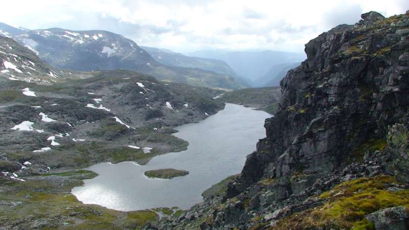 norsko fjordy reky ledovce